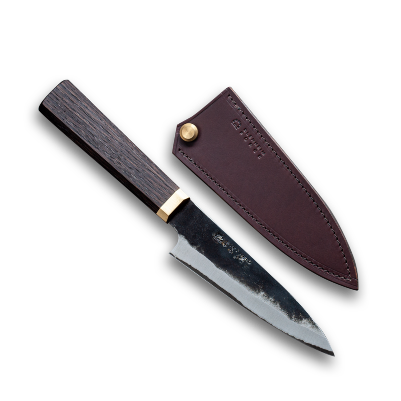 Petty Stainless Clad Leather Sheath