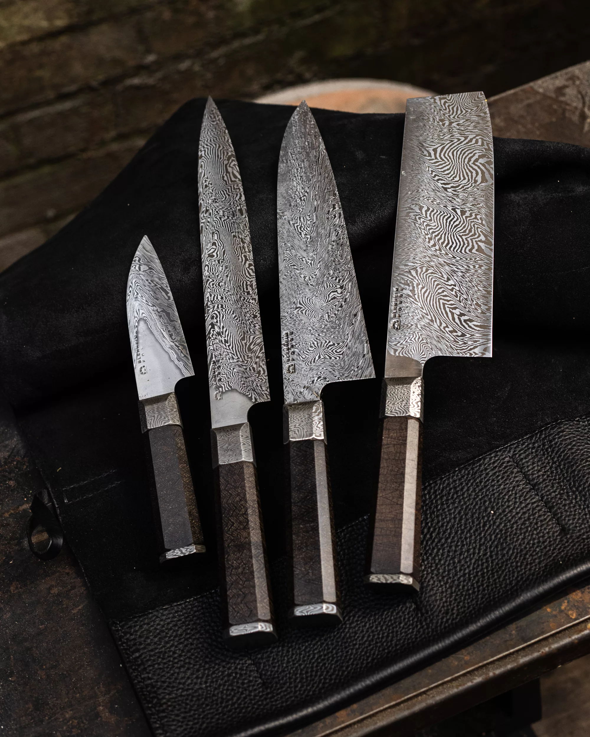 Forge kitchen knives