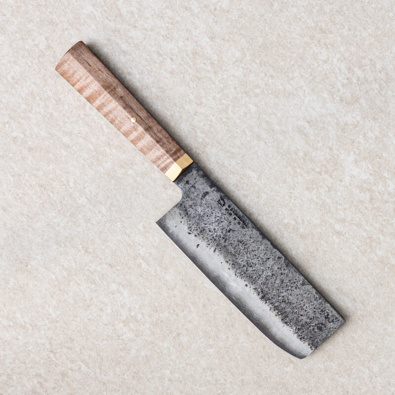 Brass and Maple Nakiri