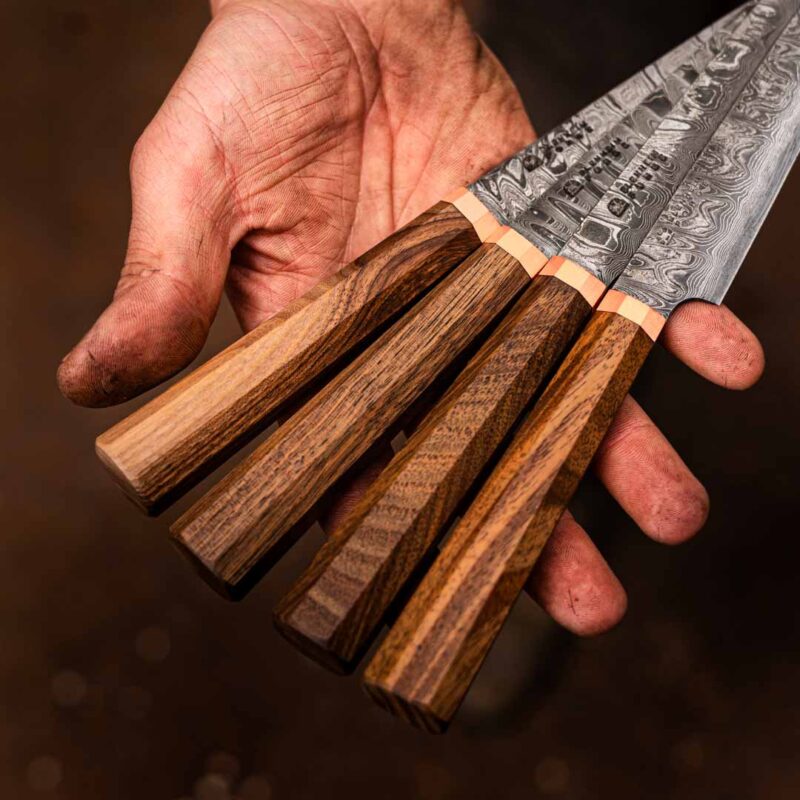 Damascus Steak Knives