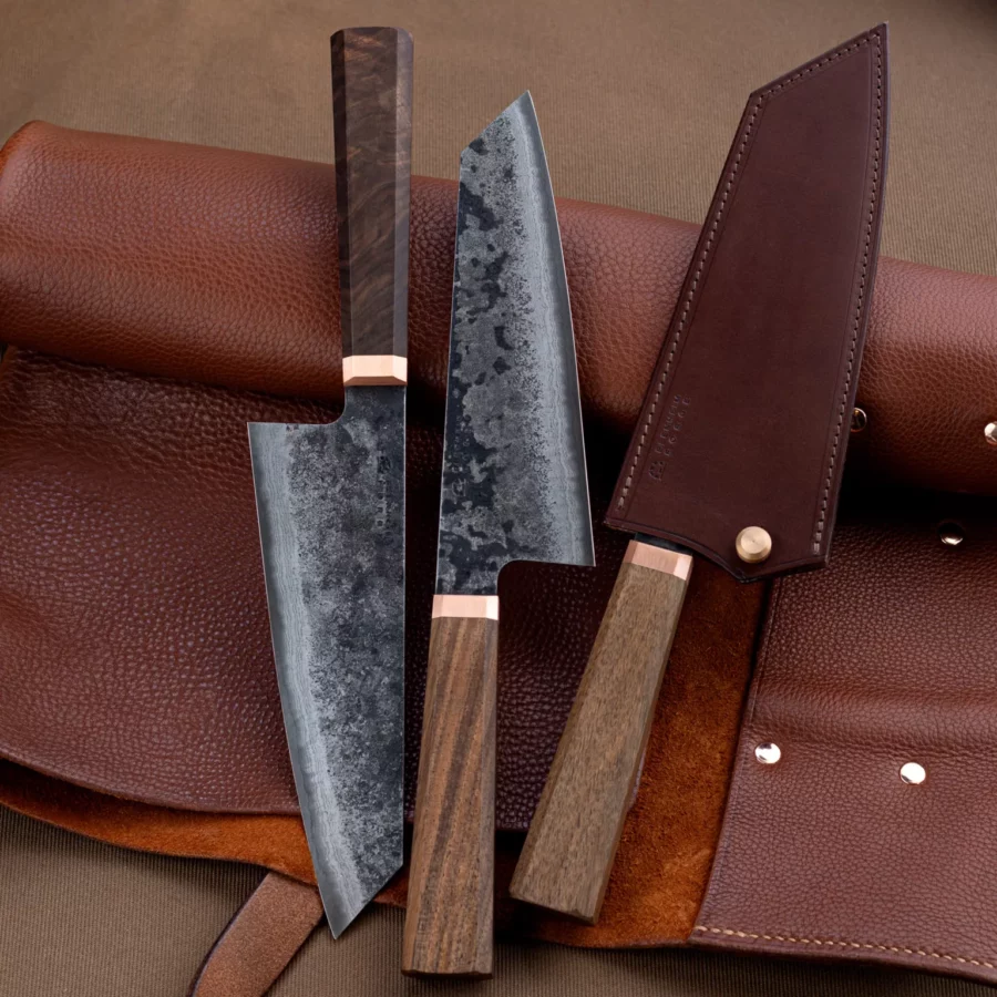 Santoku Forged Chef Knife by Blenheim Forge