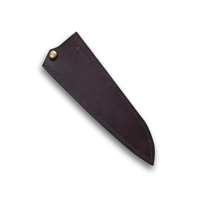 Gyuto Stainless Clad Leather Sheath