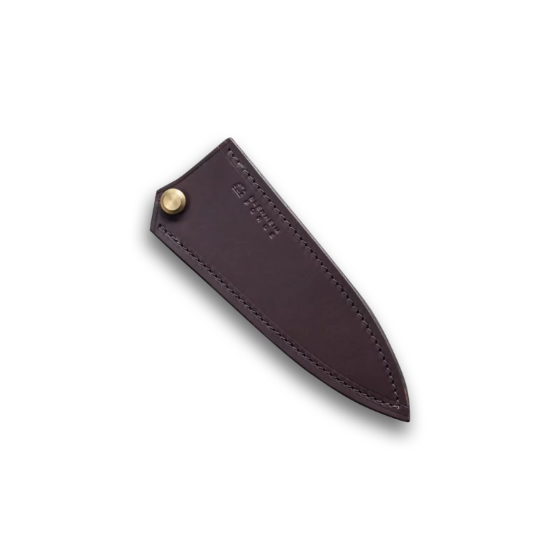 Petty Stainless Clad Leather Sheath