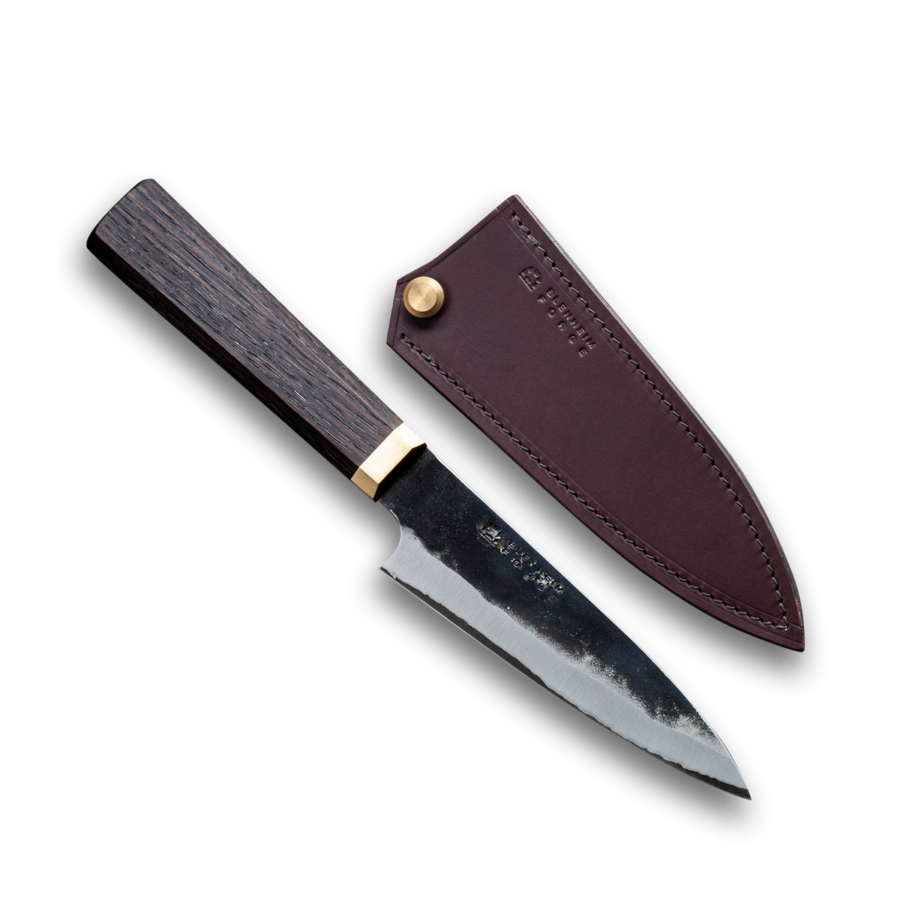 Petty Stainless Clad Leather Sheath