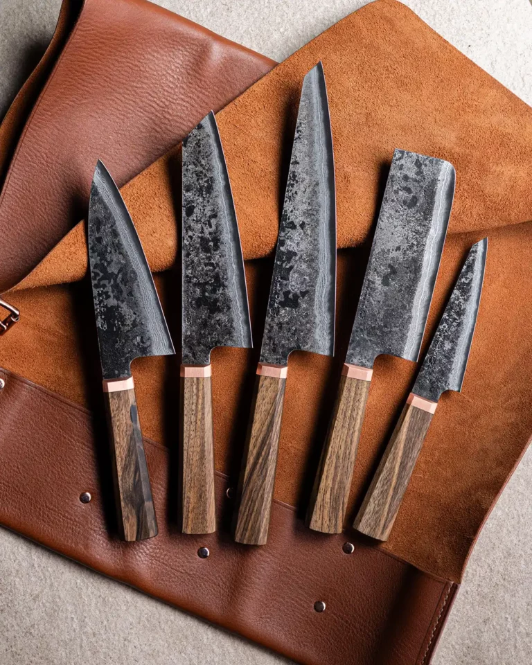 Forged Chef Knife kits by Blenheim Forge