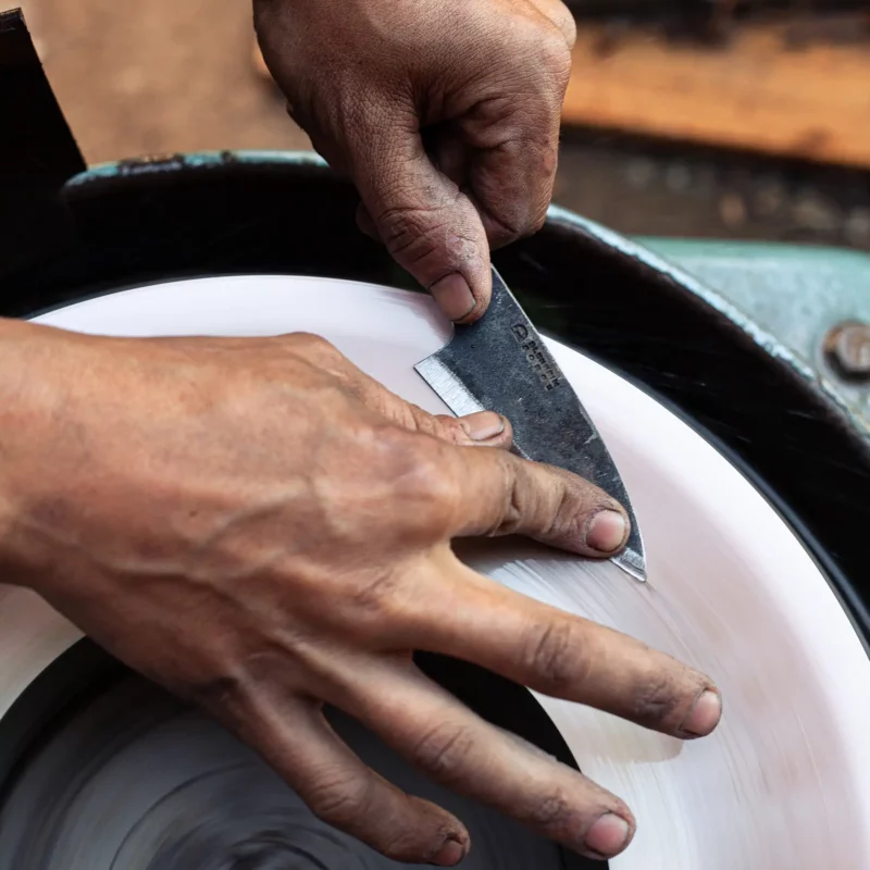 Knife sharpening Classes by Blenheim Forge London - Beginner and Advanced