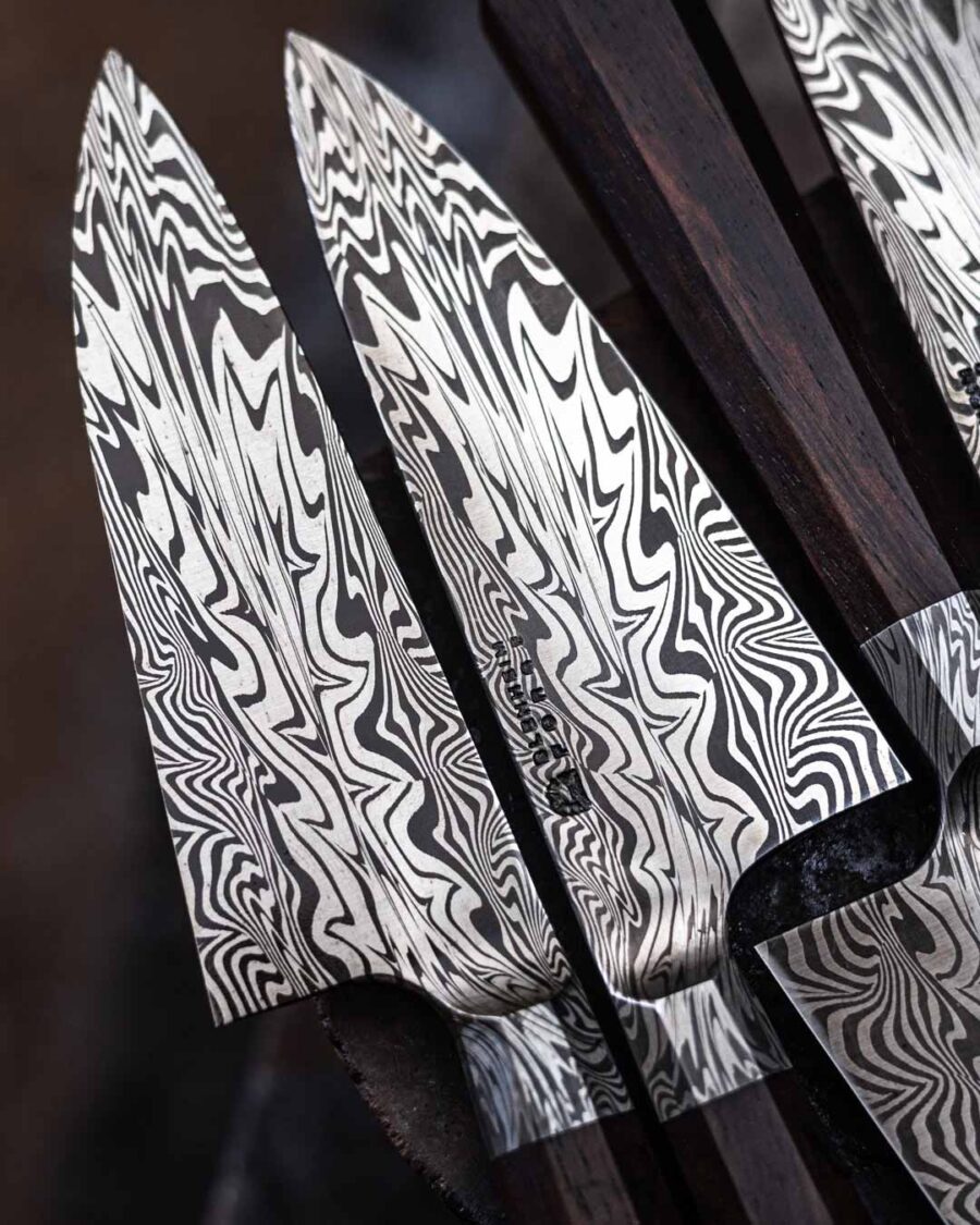 Damascus Paring Knife - Image 4