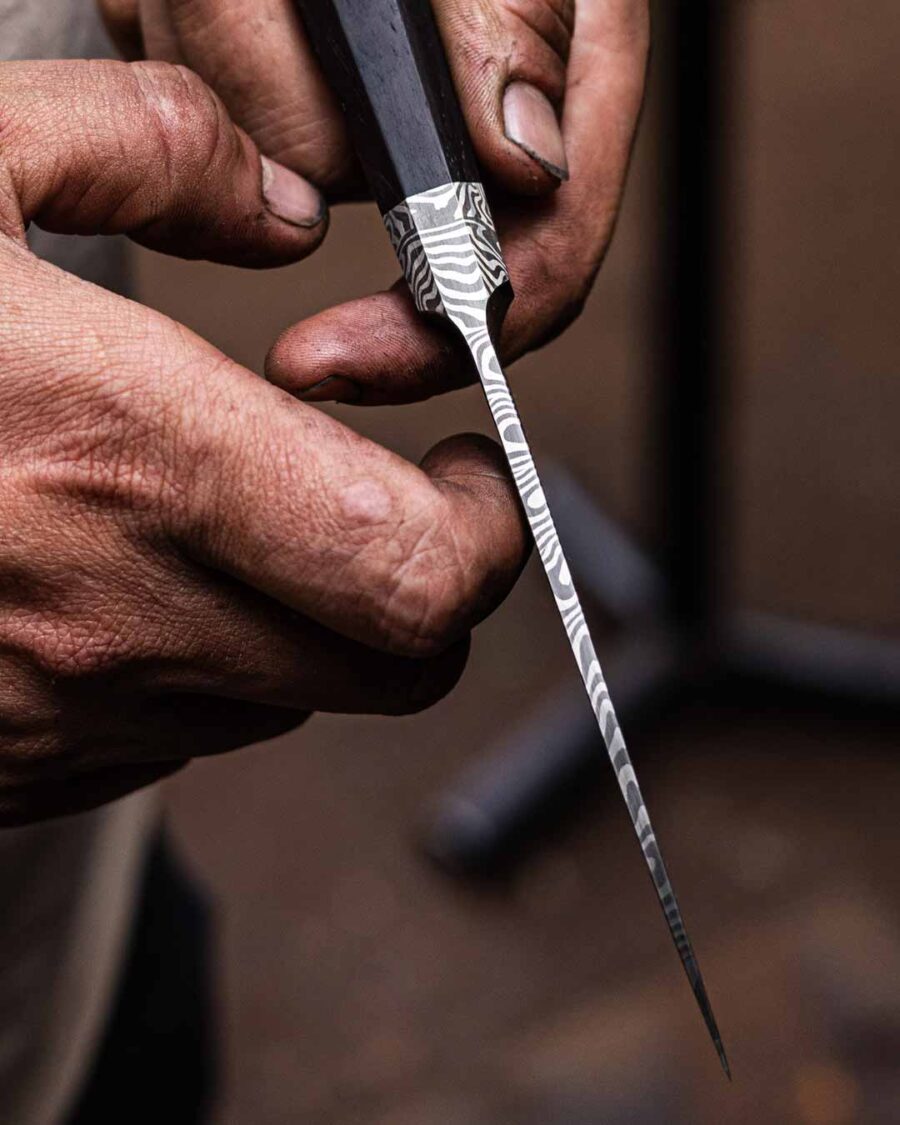 Damascus Paring Knife - Image 5