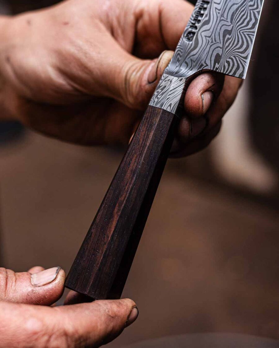 Damascus Paring Knife - Image 3